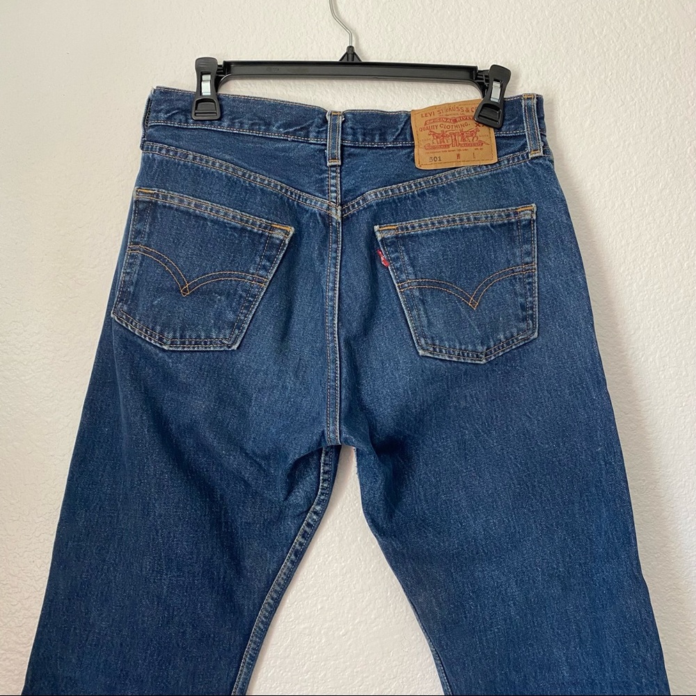Levi blue jeans size small 14 inch waist gently worn